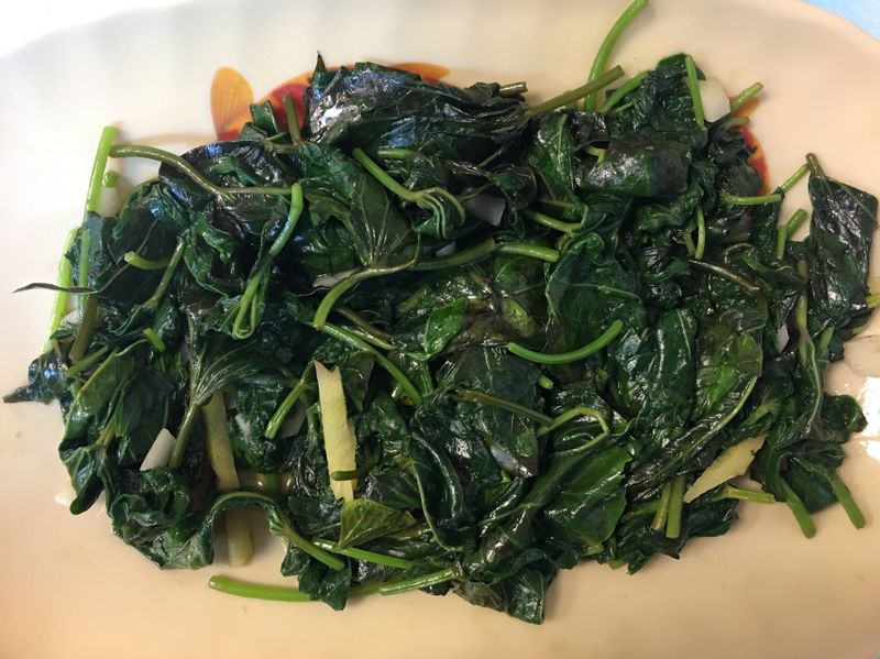 炒地瓜葉