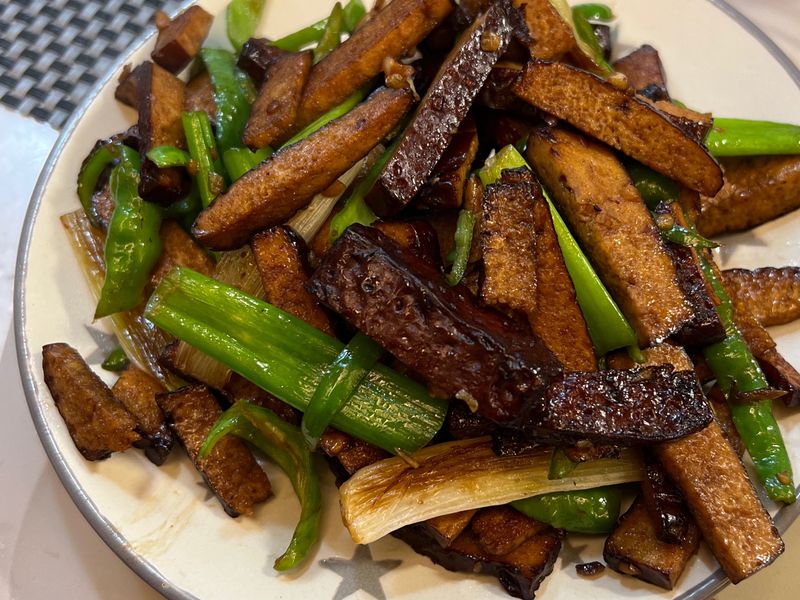 蔥爆豆乾