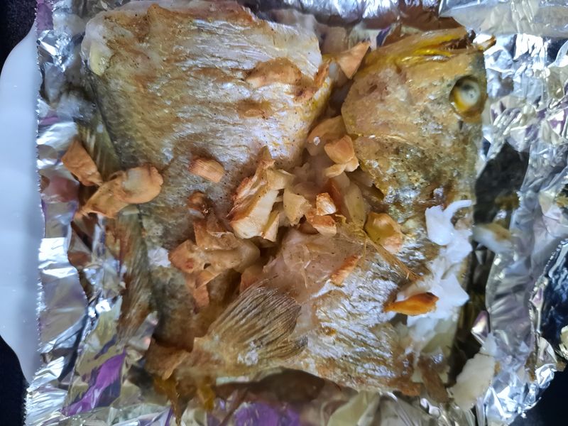 氣炸香魚