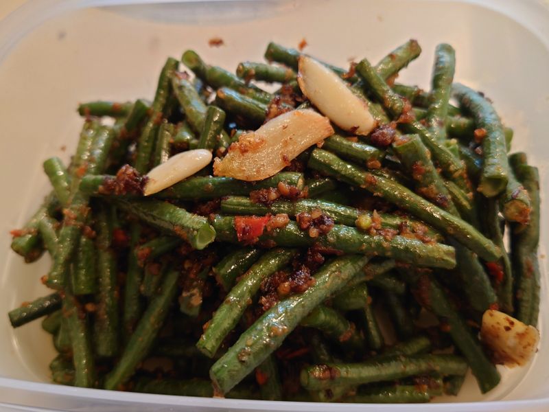蝦醬炒豆角