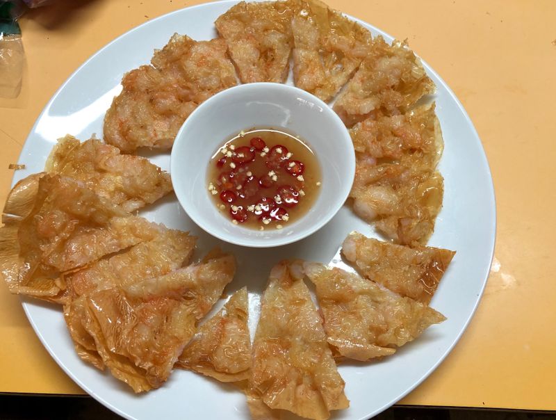 月亮蝦餅