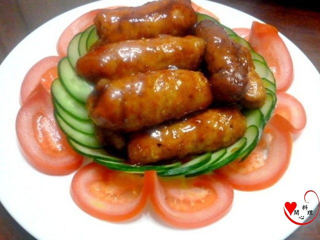 咕咾蘋果肉捲