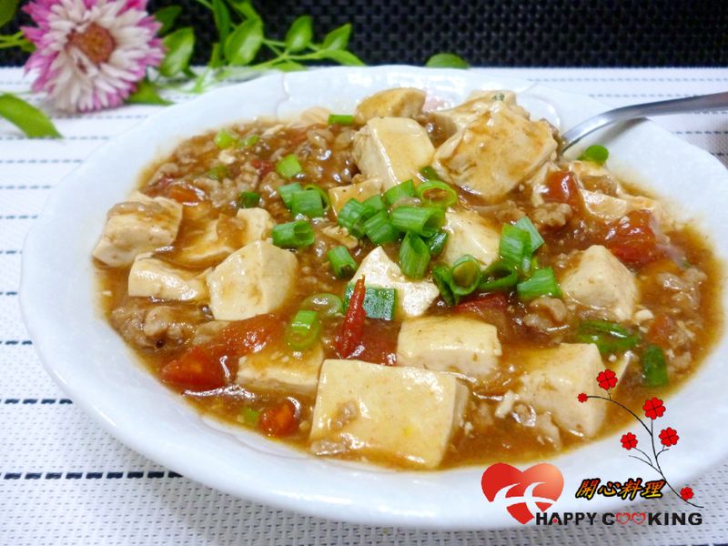肉末蕃茄豆腐