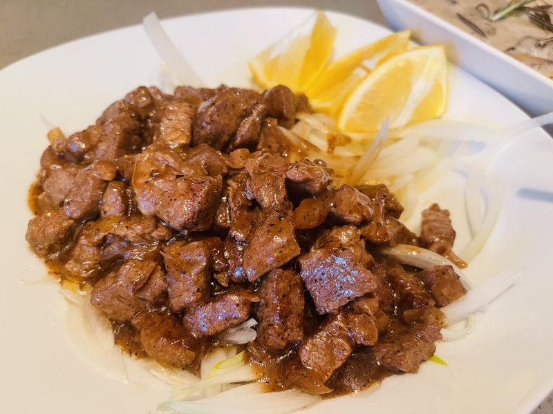 法式牛肉粒
