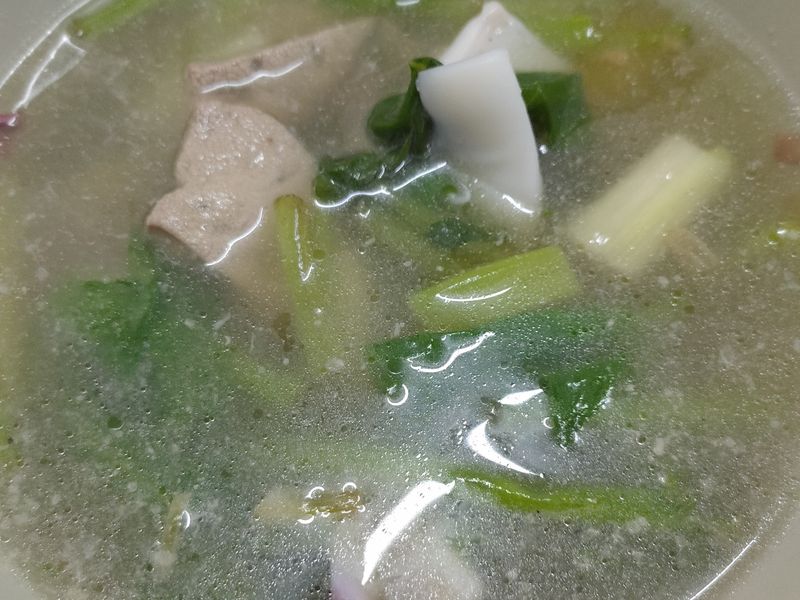 豬肝透支湯