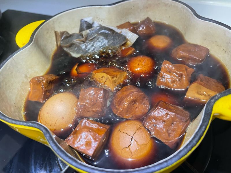 滷豆乾茶葉蛋