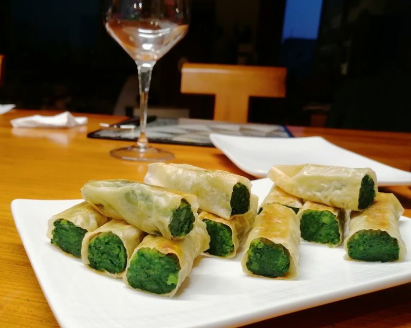 腐皮菠菜卷