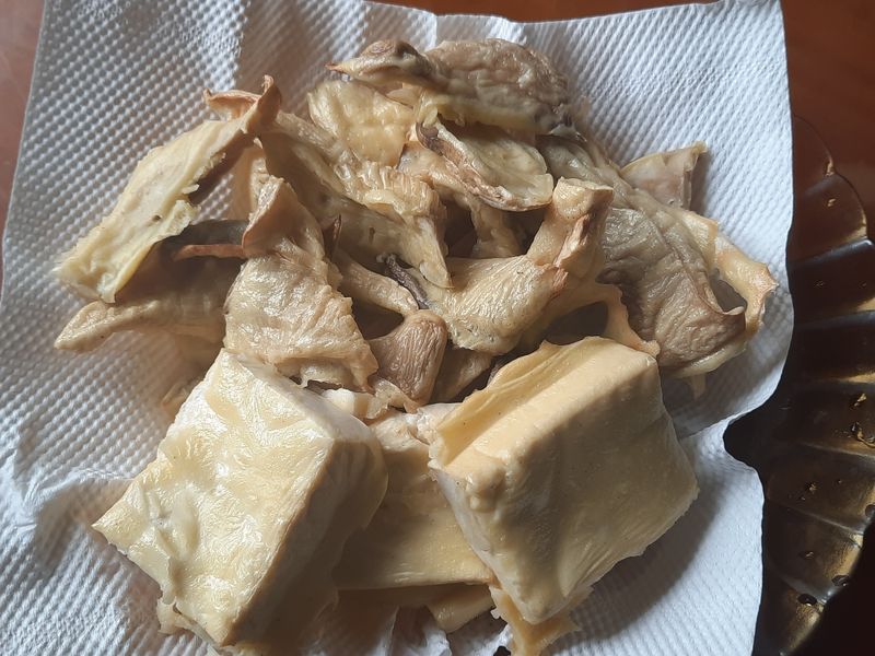氣炸香菇豆腐