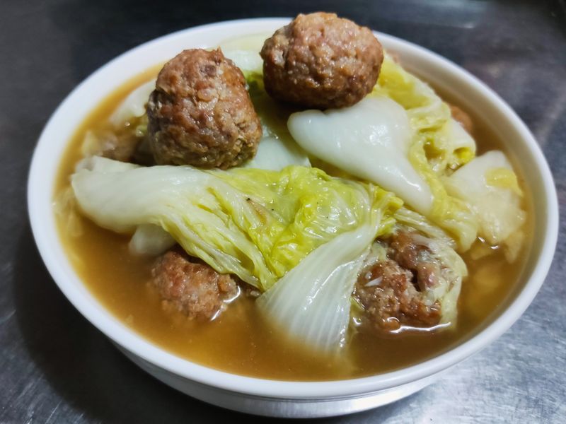 白菜獅子頭
