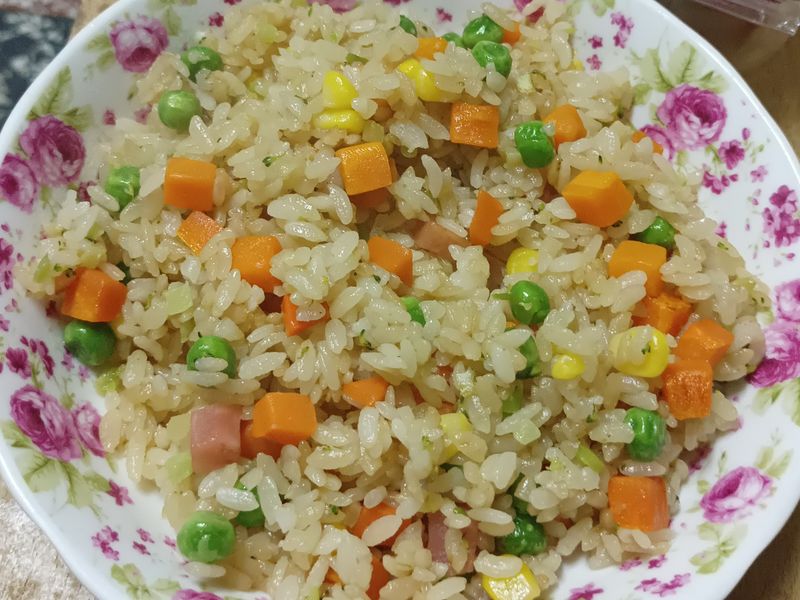 四色炒飯