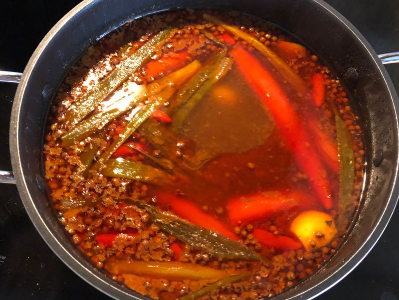 麻辣火鍋湯底