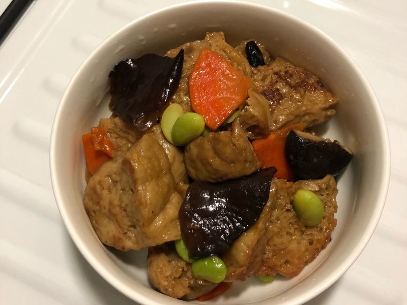 炒烤麩