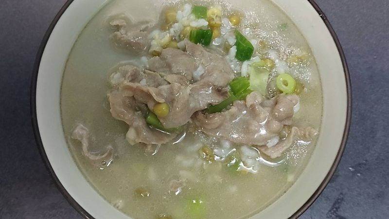 羊肉綠豆粥