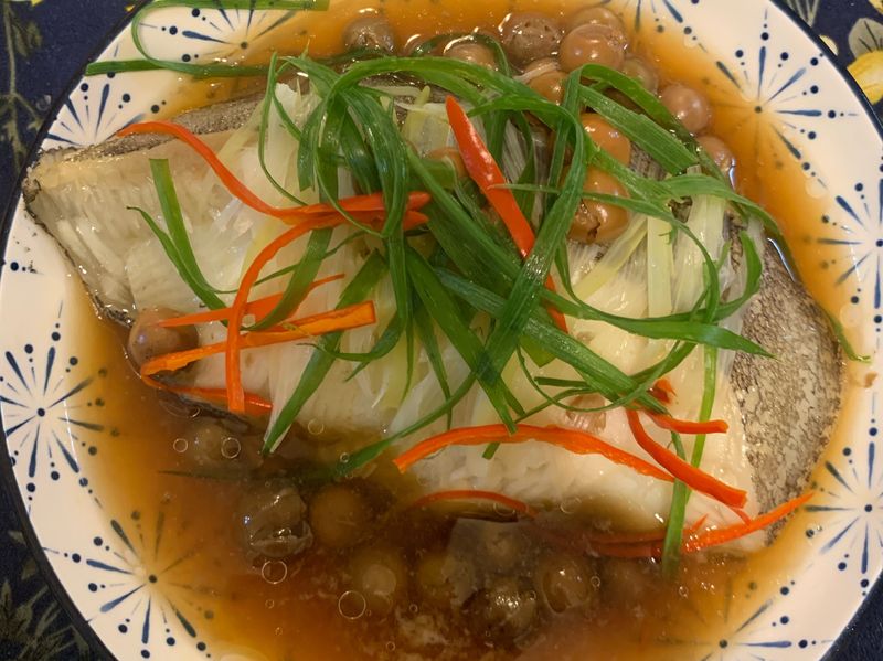 樹子蒸鱈魚