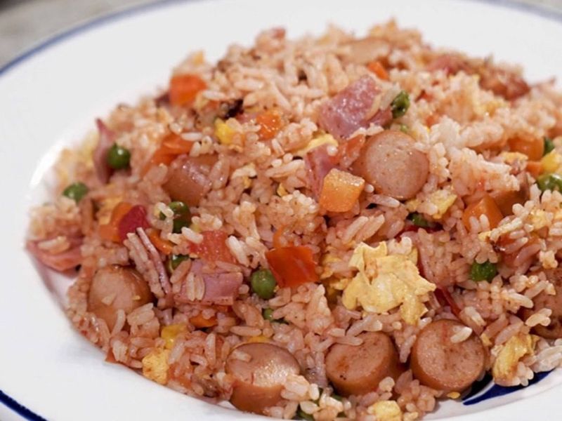 簡易西炒飯
