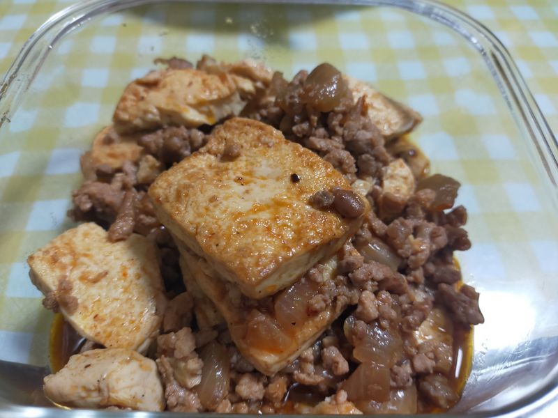 豆瓣醬燒豆腐