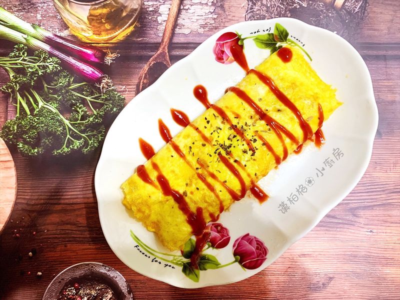 黃金鮪魚玉米蛋捲～5分鐘準備早餐