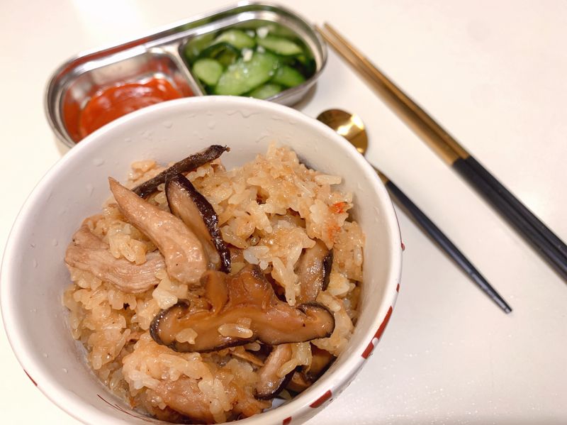 簡易版油飯