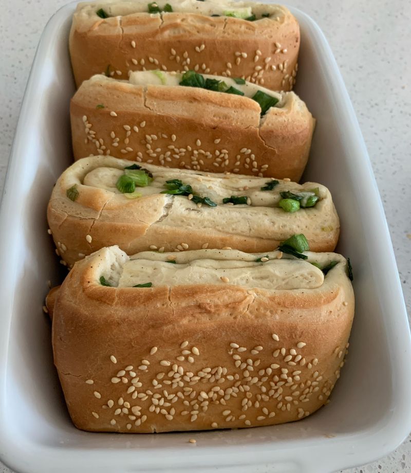 芝麻蔥燒餅