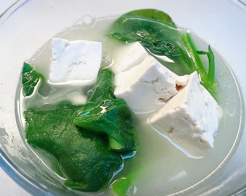 潺菜豆腐魚湯