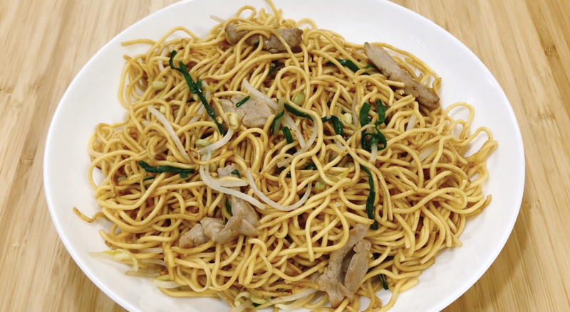 肉絲炒麵