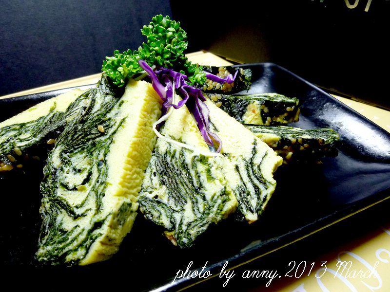 芝麻海苔蒸蛋