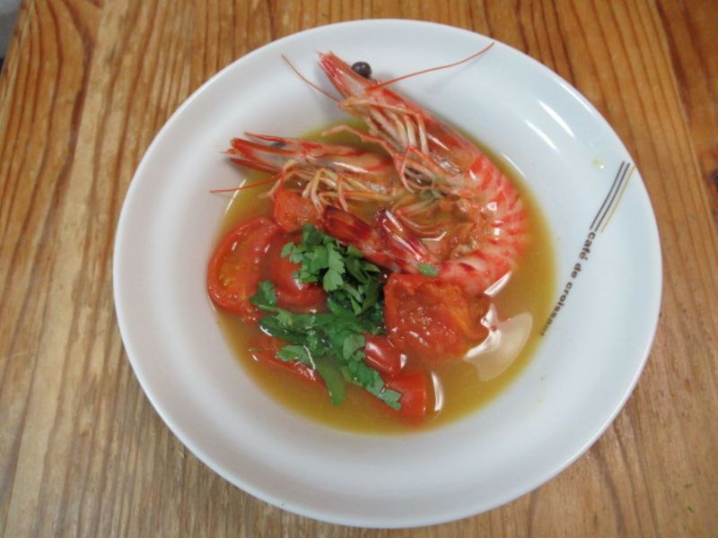 明蝦水果蕃茄湯
