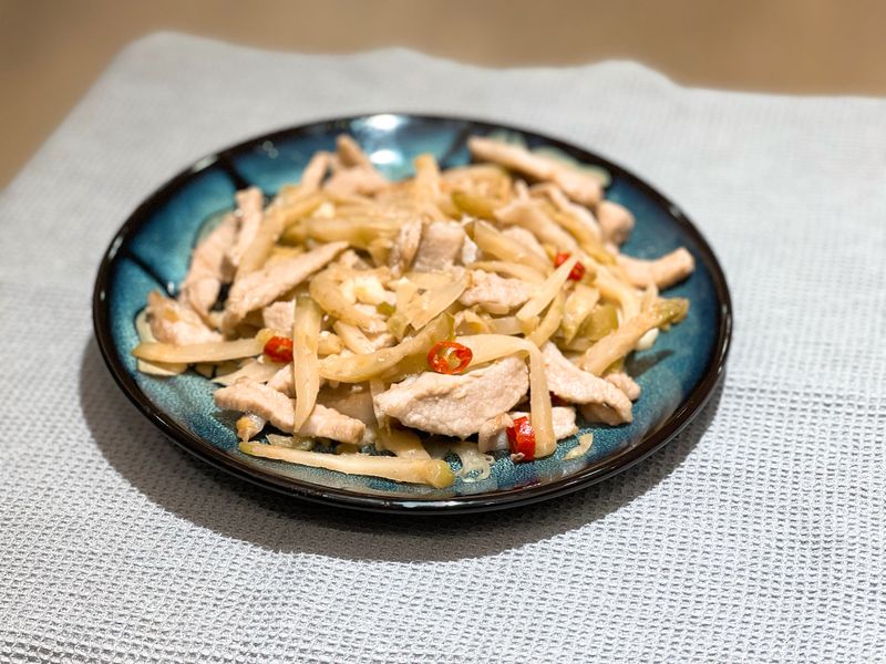 炸菜肉絲