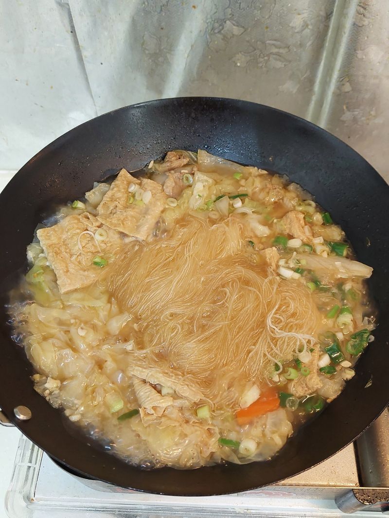 白菜粉絲煲