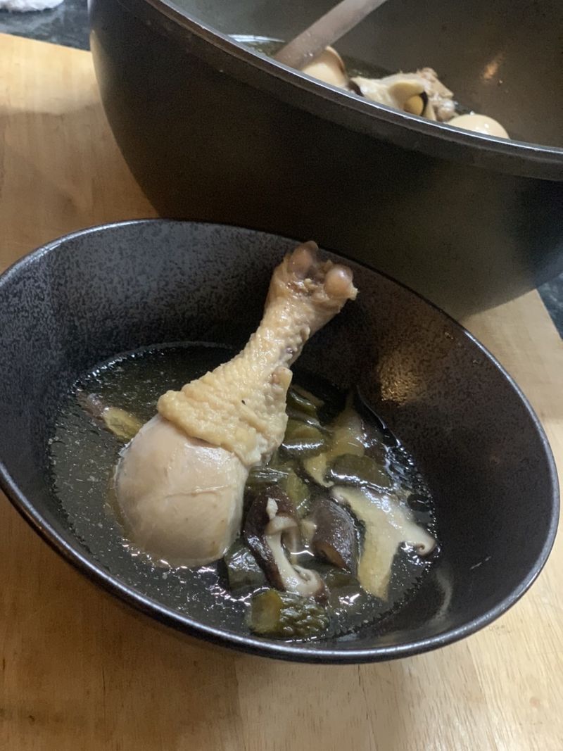 香菇瓜仔雞湯