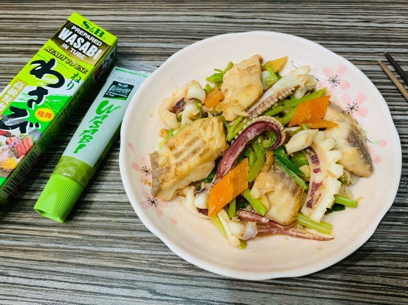 山葵風燴海鮮