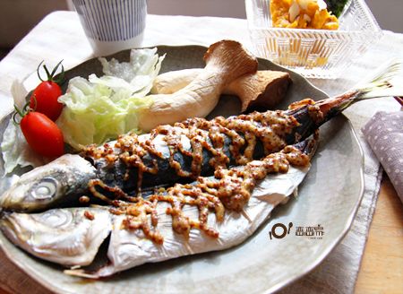 芥末籽美奶滋烤竹莢魚by戀戀家