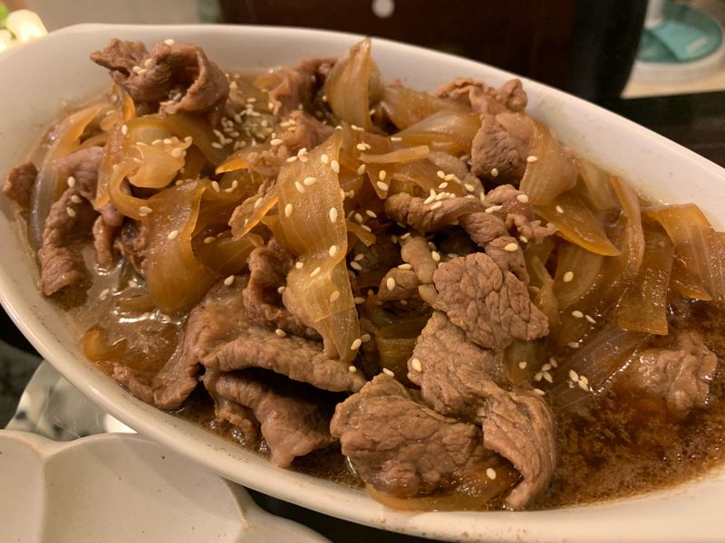 牛肉壽喜燒
