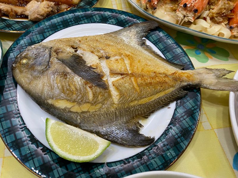 香煎白鯧