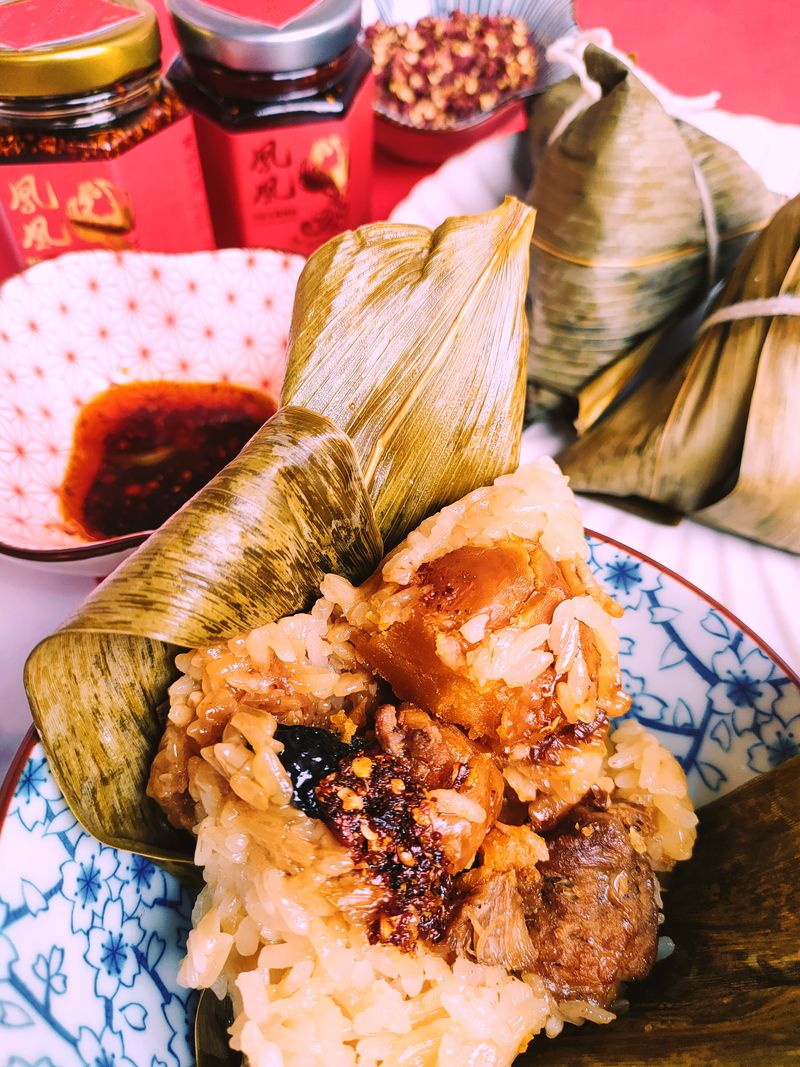 端午節就是要吃麻辣粽 麻辣肉粽 麻辣素粽