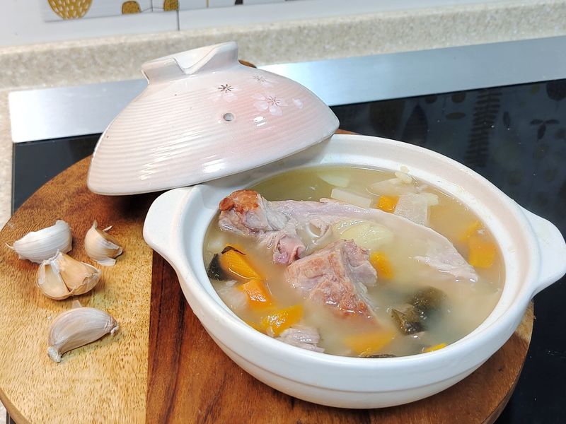 清爽簡易懶人海陸燉湯