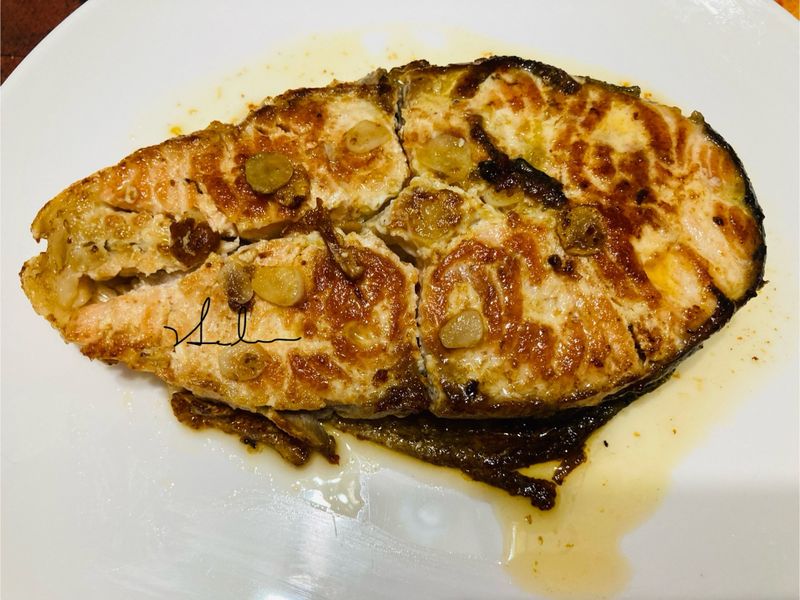 柚香奶油鮭魚
