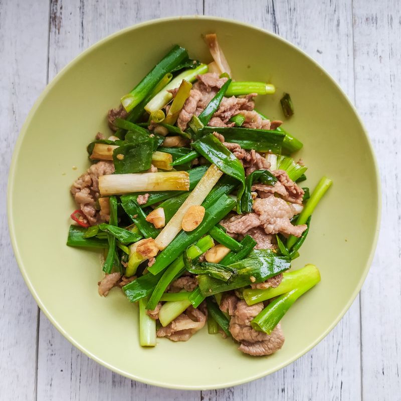 蔥爆豬肉