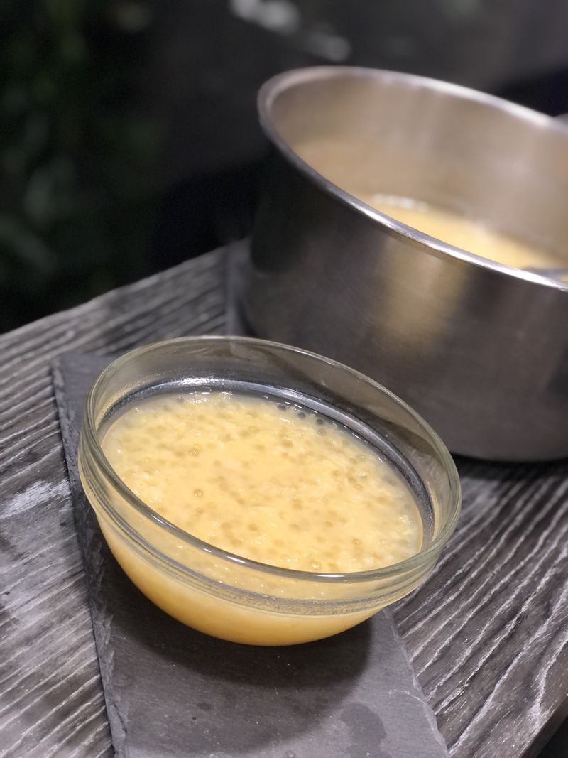 綠豆蒜西米露