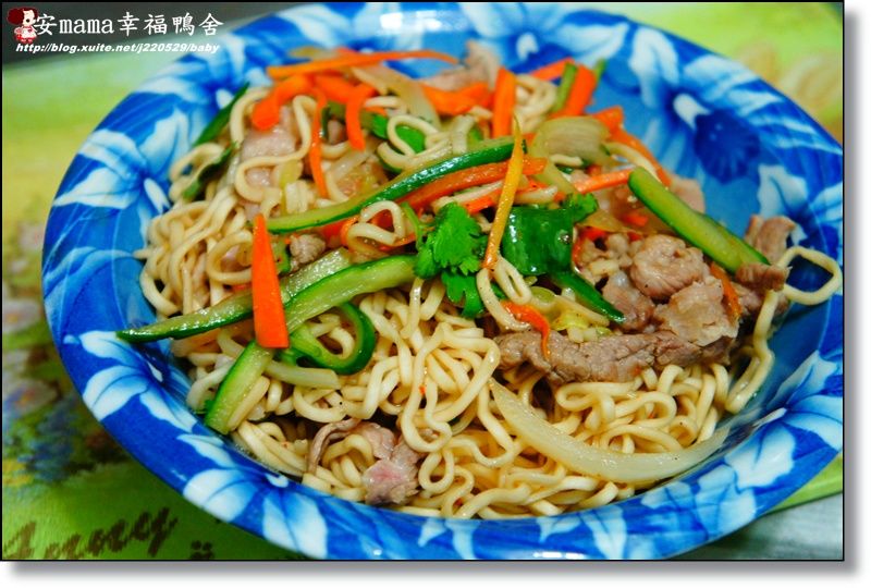 炒泡麵