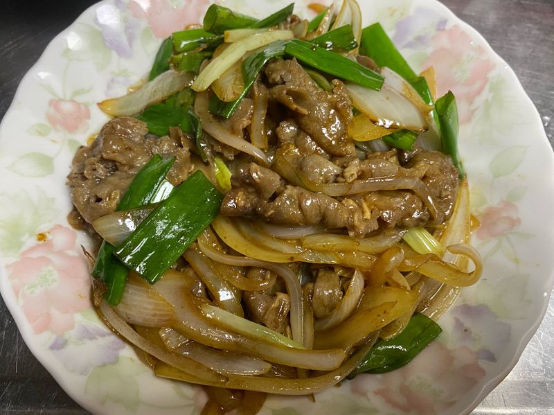 蔥爆羊肉