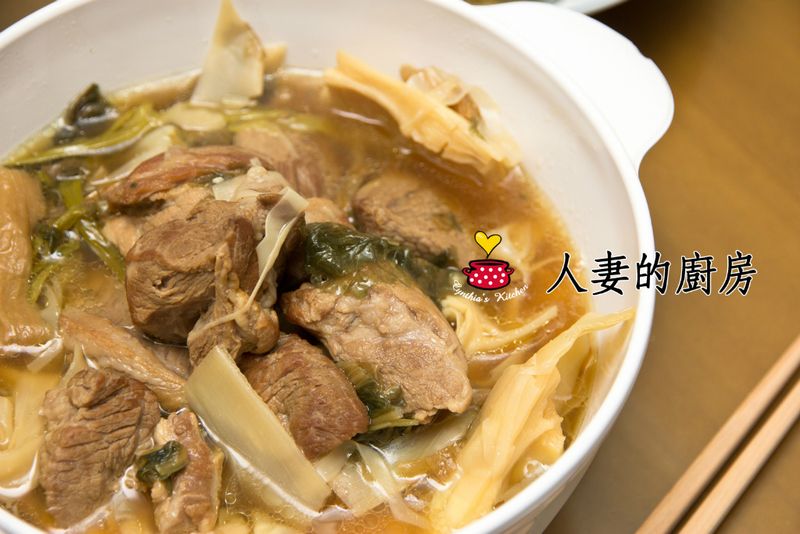 【人妻的廚房】筍乾滷肉