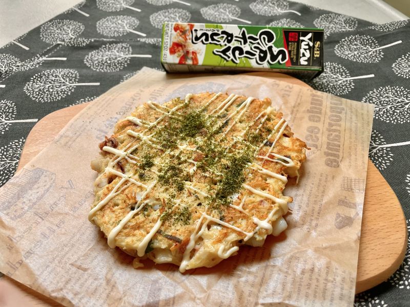 柚香花枝菇菇大阪燒
