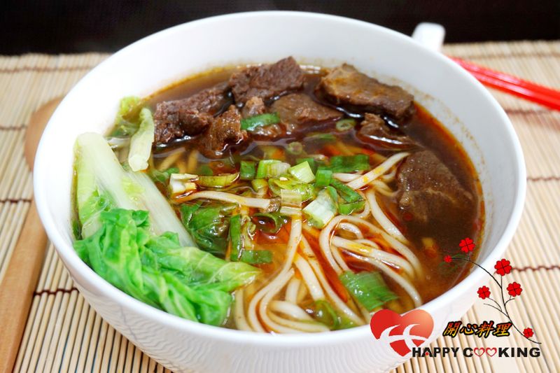 簡版紅油牛肉麵