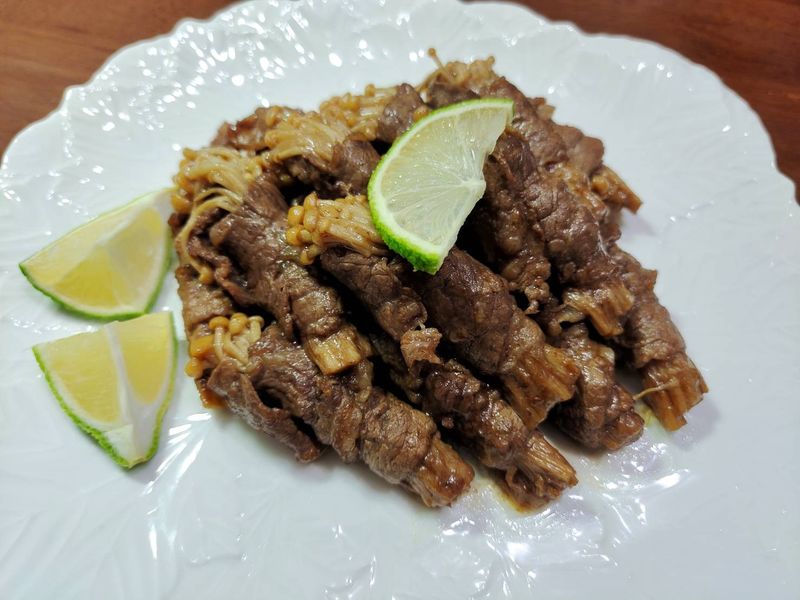 金針菇牛肉捲