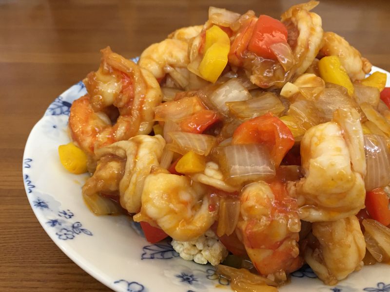 鍋巴蝦仁