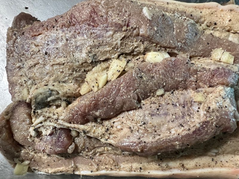 醃鹹豬肉
