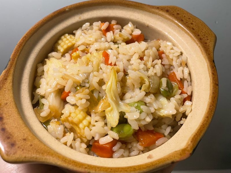 時蔬炊飯