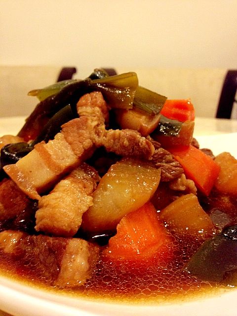 [woman家]-和風黑糖角煮 4人份