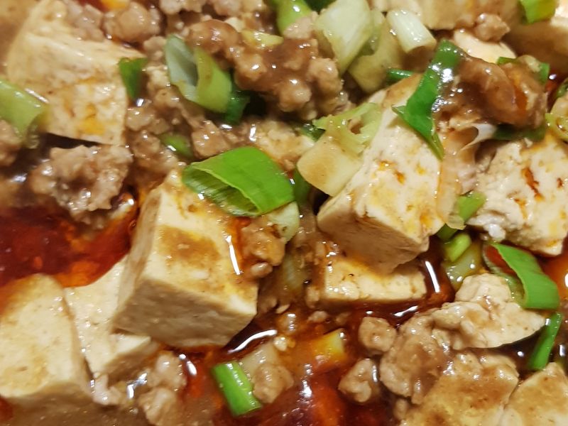 辣咖哩豆腐